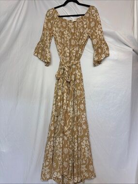 Natalie Martin silk maxi dress